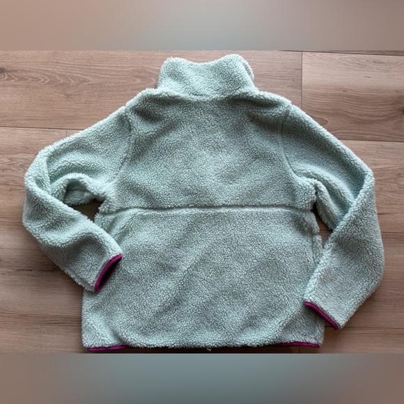 Llbean L.L. BEAN Sherpa pullover women’s large blue - Picture 9 of 9